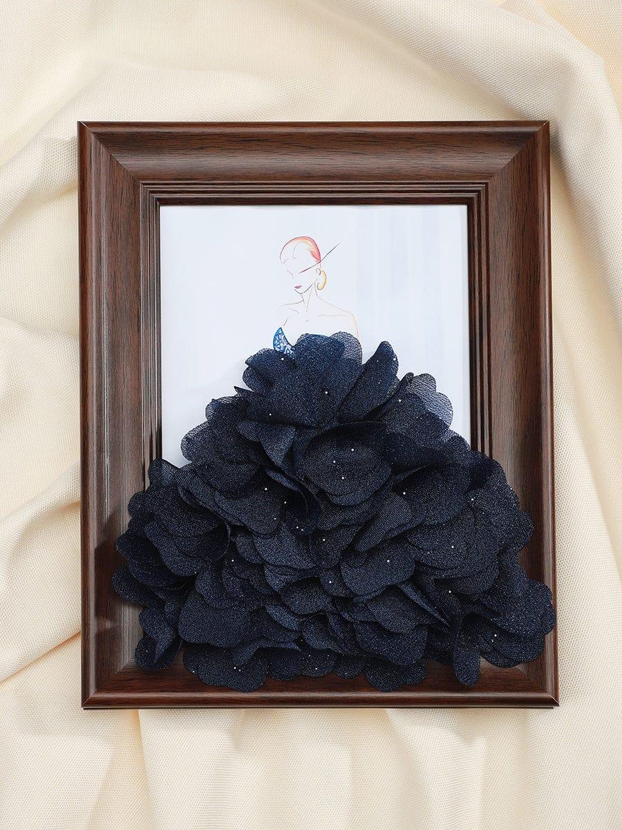 3D Dress Shadow Box Frame Decoration