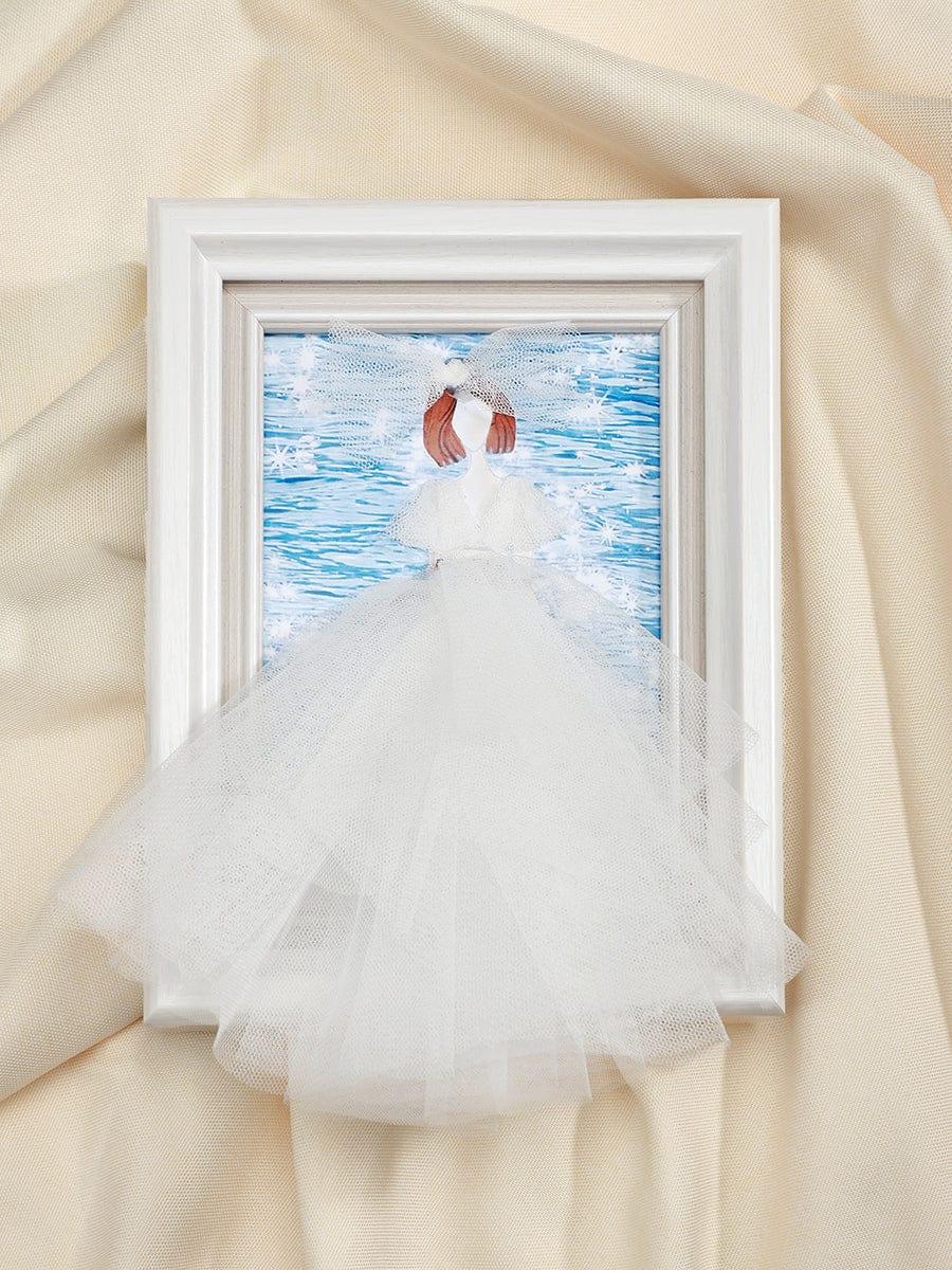 3D Dress Shadow Box Frame Decoration